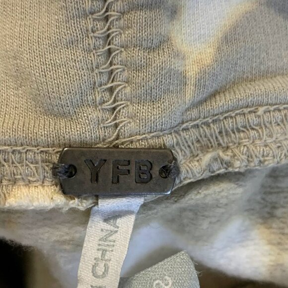 Young Fabulous & Broke Women's Cotton Stripe Tie Dye Long Sleeve Hoodie Size S - Picture 6 of 11